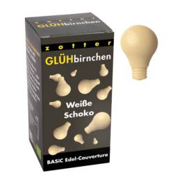 Glühbirnchen – Weiße Schoko