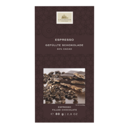 Gefüllte Schokolade Espresso