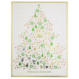 Adventskalender "Weihnachtsbaum" Nougat