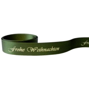 Geschenkband "Frohe Weihnachten"