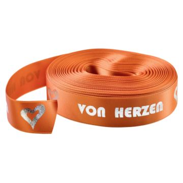 Geschenkband"Von Herzen"