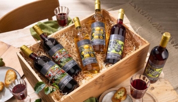 Fruchtwein-Sortiment von Lebkuchen Schmidt