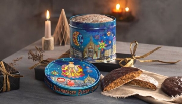 Christkindlesmarkt-Elisen-Dose von Lebkuchen Schmidt