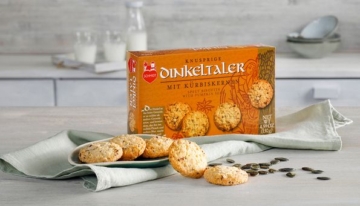 Dinkeltaler mit Kürbiskernen von Lebkuchen Schmidt