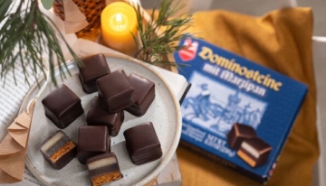 Dominosteine mit Marzipan von Lebkuchen Schmidt