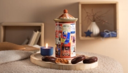 Mini-Litfaßsäule 2024 von Lebkuchen Schmidt