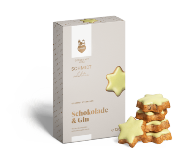 Sternchen Schokolade Gin von Lebkuchen Schmidt