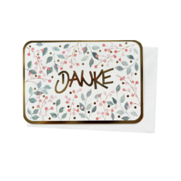 Grußkarte - Danke