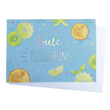 Grußkarte "Gute Besserung"