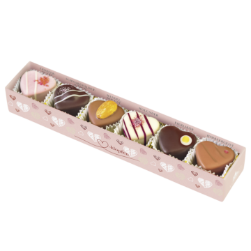 Herzklopfen Trüffel und Pralinen