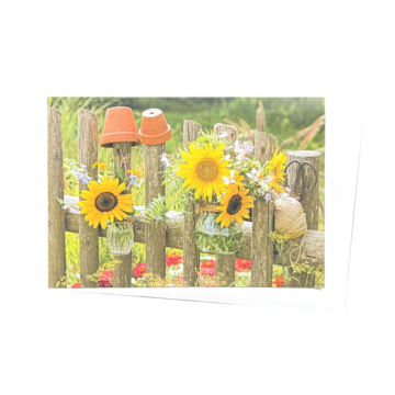 Grußkarte - Sonnenblumen