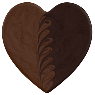 KREOLADE Tafel 125g Herz