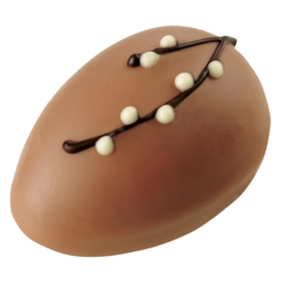 Nougat-Ei mit hellem Nougat